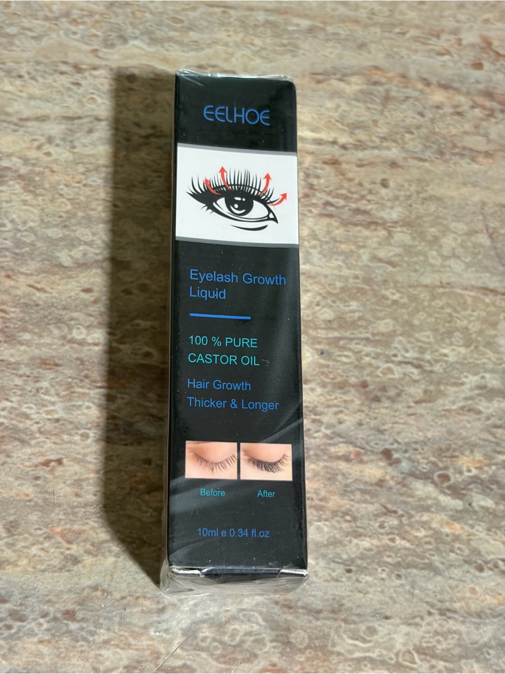 EELHOE Eyelash Growth Liquid - 100% Pure Castor Oil